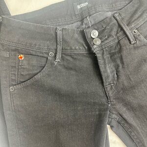 Hudson Black Denim Skinny Jeans